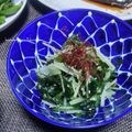 かおりかざり's cooksnap of when they made 水菜とわかめのピリ辛ナムル【作り置き】.