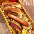DonAoyama's cooksnap of when they made 1度作ってみてね☺簡単絶品な大根の葉炒飯.