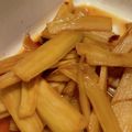リリンgo's cooksnap of when they made マコモダケのメンマ風.