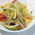 Tケｰ′sK's cooksnap of when they made レンジで簡単！きゅうりともやしのナムル.