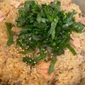 やよい・M's cooksnap of when they made 塩鮭で簡単炊き込みご飯.