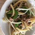 aui_s's cooksnap of when they made ＊もやしとピーマンの青椒肉絲風＊.
