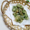 ねこ神様's cooksnap of when they made 大葉大量消費☆オクラかき揚げ.
