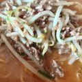 ヘジーナ's cooksnap of when they made ひき肉とモヤシの餡掛け.