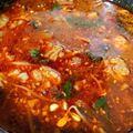 mytamago's cooksnap of when they made 牛スジの辛み鍋(カルビスープ).