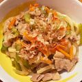 jack★★'s cooksnap of when they made 簡単！麺つゆ焼きうどん♪.