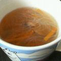 ＊葉っぱちゃん＊'s cooksnap of when they made ねぎネギ人参の春雨スープ.