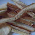 monchanママ's cooksnap of when they made 簡単！パン耳ラスク☆.