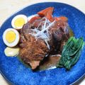 まる゜'s cooksnap of when they made 鹿児島の郷土料理 とんこつ （豚軟骨煮）.