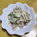 なべちんさん's cooksnap of when they made きゅうりとみょうがのツナ☆マヨ合え.