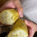 フランクフルトJr's cooksnap of when they made バナナをすぱっと半分こ!!.