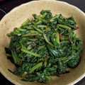 クックOEN6Y3☆'s cooksnap of when they made つく置き！大根葉っぱのごま油炒め.
