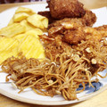 みっくママ's cooksnap of when they made えのきの天ぷら - 塩とレモンで.