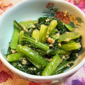 ちぇりー７０１'s cooksnap of when they made 小松菜と鮭フレークの胡麻和え.