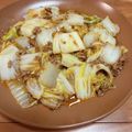 Ktwinkle's cooksnap of when they made 白菜大量消費★麻婆豆腐の素で【麻婆白菜】.