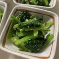 CHISA☆ごはん♪'s cooksnap of when they made 小松菜の粒マスタード和え.