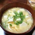 ふう太＆しゃあ's cooksnap of when they made 豆腐と卵の味噌汁.