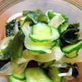 古賀竜一's cooksnap of when they made きゅうりとワカメと玉ねぎで酢！.