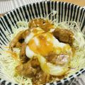 ma1さん's cooksnap of when they made 肉マニア考案！若鶏もも肉うまいうまい焼丼.