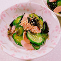 みぽぽ37's cooksnap of when they made 魚肉ソーセージときゅうりのナムル.