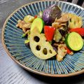 ♪Key♪'s cooksnap of when they made 豚バラとなすのスタミナ炒め.