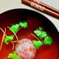 いなばっくす☆'s cooksnap of when they made お弁当に☆材料1つ☆カニカマボール.
