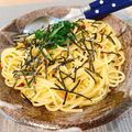 komugiko4's cooksnap of when they made ☆★お茶漬け納豆パスタ★☆.