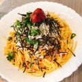 komugiko4's cooksnap of when they made 大根おろしとシラスのパスタ.