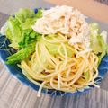 komugiko4's cooksnap of when they made レモン醤油の冷製パスタ＊ツナマヨ添え.