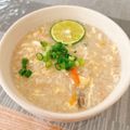 komugiko4's cooksnap of when they made 簡単◎炊き込みご飯deリメイク雑炊.