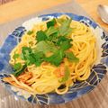 komugiko4's cooksnap of when they made 【楽めし】ベーコンのレモン醤油パスタ.