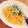 komugiko4's cooksnap of when they made しらすとタラコのパスタ★大葉レモンの香り.