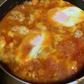 0720まま's cooksnap of when they made フライパンでチキントマト玉子チーズとじ♪.