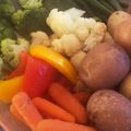 sugarbeast's cooksnap of when they made けみアミ美夕の簡単フライパンで蒸し野菜！.