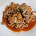 もちもち0829's cooksnap of when they made 大好評☆豚モモのポークチャップ風.