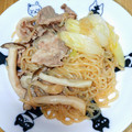 クックJOEさん's cooksnap of when they made 長ネギと豚肉と白滝の煮物.