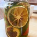 ittan-tan's cooksnap of when they made カボスの蜂蜜漬け.