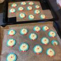 クック9LKQGN☆'s cooksnap of when they made ドラえもんかわいいアイスボックスクッキー.