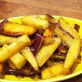 ひなまなここのはは's cooksnap of when they made カリじゅわテリテリ大学いも.