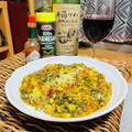 料理男子部's cooksnap of when they made ひき肉とほうれん草とひよこ豆のカレー.