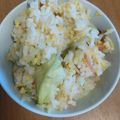 スチニャン's cooksnap of when they made 【レタス大量消費】レタスチャーハン.