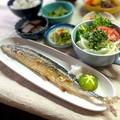 かっちゃん杉's cooksnap of when they made さんまの塩焼き！美味しく食べよう。.