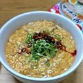 seri-chan's cooksnap of when they made 韓国風旨辛あんかけ麺.