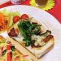 アイリッシュショコラ's cooksnap of when they made 簡単朝食✿焼鳥缶で照焼きチキンのトースト.