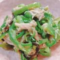 すぅりぃこ's cooksnap of when they made ピーマンとツナ缶の和えもの.