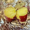 azbjbn's cooksnap of when they made オーブントースターで簡単☆ホクホク焼き芋.