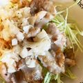 ˚✧₊⁎ゆう˚✧₊⁎'s cooksnap of when they made 下宿生応援レシピ！豚バラねぎ塩丼.