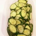 ニこちゃん's cooksnap of when they made 料理に使う きゅうり塩漬け(保存食).