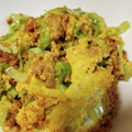 momotent's cooksnap of when they made 簡単★キャベツ＆挽肉のオイマヨ卵とじ.