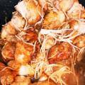 mofuo's cooksnap of when they made 鶏ときのこのガリバタぽん酢炒め.